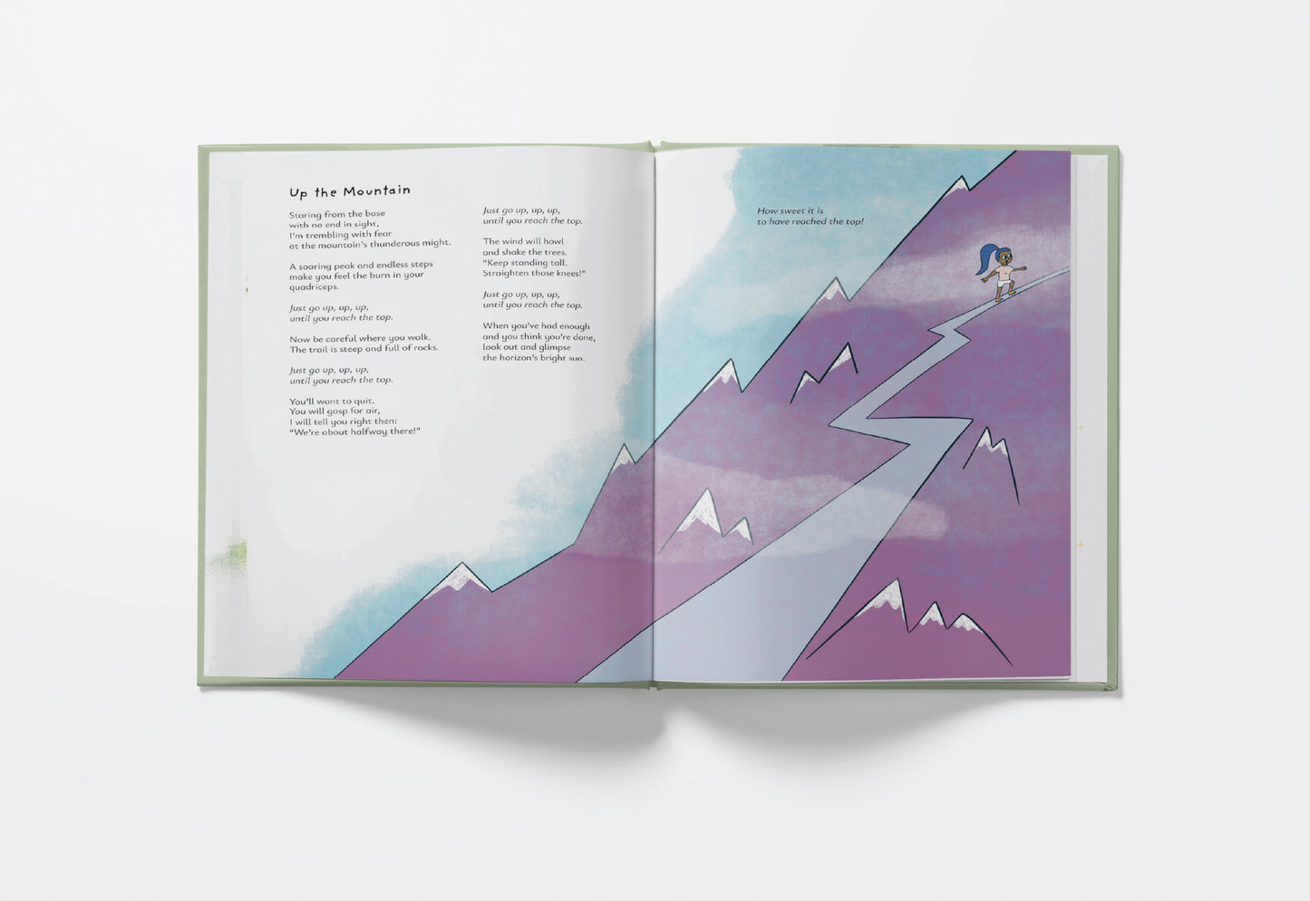 Little Trail Runner - Hardcover Children's Poem Picture Book